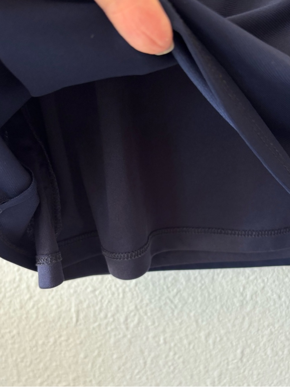 Xscape Chiffon Sequins Capelet Shift Dress Size 10 Navy Formal Party Wedding - Picture 8 of 12